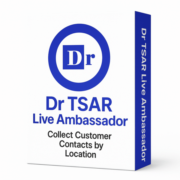Dr TSAR Live Ambassador